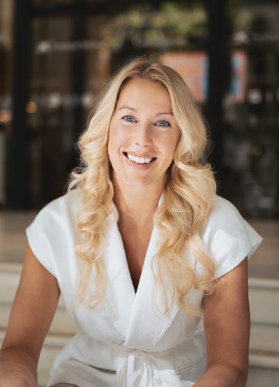 Portrait of Alena, founder of Consult White